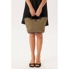 Guess Tote Bag & Shopper tasker Guess Atalia Tote Syntetic Leather Bag - Natural Black