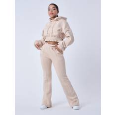 Beige - Fitness & Gym Trousers Project X Paris Jogging Flare Woman - Beige