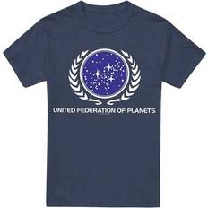 Sports Fan Apparel Star Trek Unisex Adult United Federation T-Shirt S