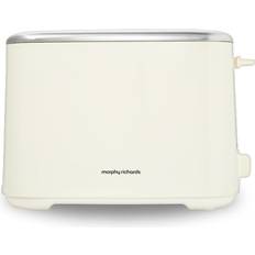 Morphy Richards Toasters Morphy Richards Equip Cream 2 Slice Toaster Stainless Steel
