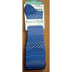 Chevron Moderate Graduated Compression Sock - Hyacinth
