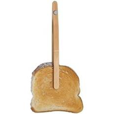 Magnetic Wooden Toast Tongs 21cm