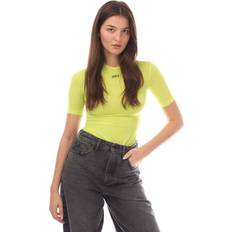 Off-White T-shirts Off-White Off Stamp Sec Skin Crew Neck T-Shirt - Off White