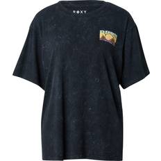 T-shirt Sunny - Ljusblå/Gul/Plommon/Svart
