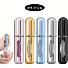 5pcs Refillable Perfume Atomizer Leakproof Spray Bottles