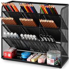 Temu Mesh Desk Organiser Multi-functional Pen Holder