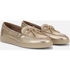 Gold Boat Shoes Naturalizer Keel Boat Shoe Soft Gold Leather 8.5W