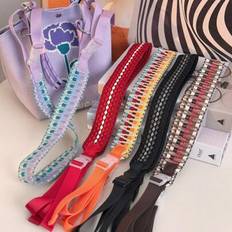 Multicoloured Bag Accessories Shein Double-Buckle Adjustable Ball Chain Shoulder Strap