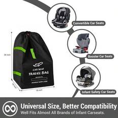 Child Car Seat Travel Carry Case
