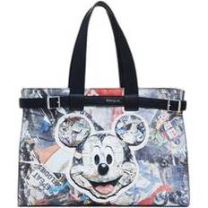 Desigual Tote Bag & Shopper tasker Desigual Mickey Collage Damer Taske - Flerfarvet