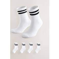 4XL Strumpor NEXT Sportsockor - Svart/Vit