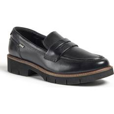 Adult Shoes Pod Kaltin Leather Black Loafers - Black