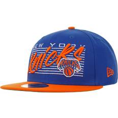 Sports Fan Apparel New Era 9Fifty NBA Properties Knicks Cap Blue Orange S M