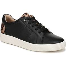 Neela Leopard Sneaker Shoes 9.0W Lace-Up - Black