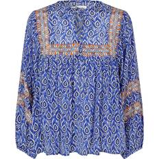 Lollys Laundry Tøj Lollys Laundry TeelL Blouse Langærmede Langærmede - Blue