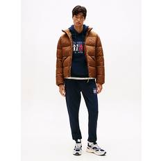 Tommy Jeans Herre Bukser Tommy Jeans Flag Logo Slim Terry Joggers