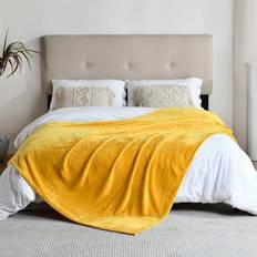 Temu Elegant Green Velvet Throw Blanket Polyester Blankets