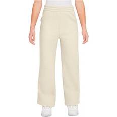 Pantalons en Polaire Nike Girls Club Wide Leg Joggers Junior - Beige