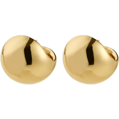 Återvunna material Örhängen Pilgrim Jace Earrings Goldplated Dam Stiftörhängen - Guld