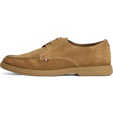 Tommy Hilfiger 45 Mokkasiner Tommy Hilfiger Suede Brogues - Tobacco