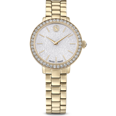 Swarovski Matrix 3-Link Watch Gold Tone