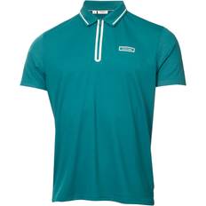 Calvin Klein Polo Shirts Calvin Klein Belmont Moisture Wicking Technical Golf Polo Shirt - Sea Green