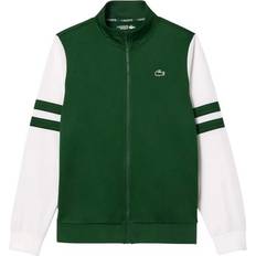 Lacoste Unisex Jackets Lacoste Unisex Adult Sportsuit Striped Tennis Jacket - Green/White