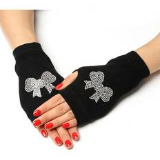 Cotton Gloves & Mittens Maxpower Autumn New Knitted Winter Gloves Rhinestone - Rivet