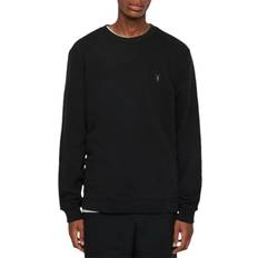 AllSaints Men Jumpers AllSaints Mens Pullover Jumper Crew Neck - Black