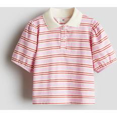 122/128 Pikétröjor Barnkläder H&M Pikétröja Med Puffärm - Flicka
