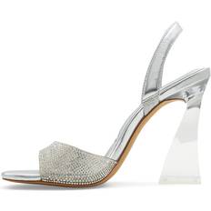 Aldo Slippers & Sandals Aldo Gienna Heeled Sandal - Silver