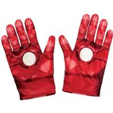 One Size Handskar Iron Man Unisex Adult Gloves - Röd