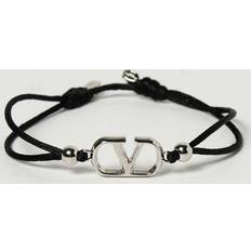 Valentino Garavani Bijoux Armbånd Med VLogo - Sort
