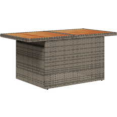 vidaXL 6 Piece Garden Sofa with Cushions Grey Outdoor Lounge Set