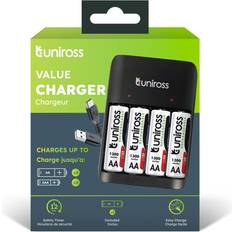 Uniross Batteriladdare AA Batterier AA