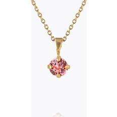 Caroline Svedbom Barn Halsband Caroline Svedbom Girls Necklace Halsband Gold Light Rose
