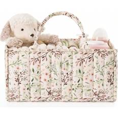Diaper Organizers Shein Floral Diaper Caddy Organizer