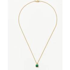 Missoma Men Necklaces Missoma Mens Square Charm Necklace