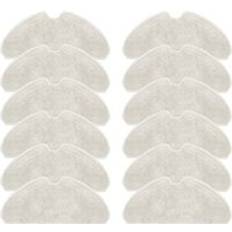 Vacuum Cleaner Accessories Tlily 12Pcs Mop Cloth for D10S Sweeping Robot
