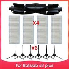 Vacuum Cleaner Accessories Tlily Main Roller Side Brush Filter for Botslab S8 Plus