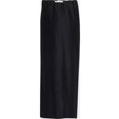 Saul Maxi Skirt with Pockets - Black
