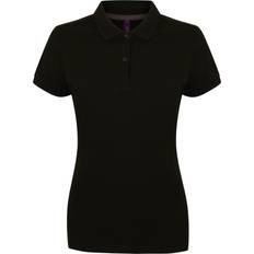 Micro-Fine Short Sleeve Polo Shirt - Black