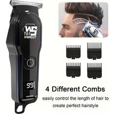 Temu Men's Electric Hair Clipper Set