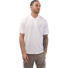 Gant Polo Shirts Gant Mens Rugger Piqué Regular Polo Shirt - White