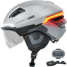 E cykel ABUS Hyp-E Bl Ace Gleam Silver Cykelhjelm