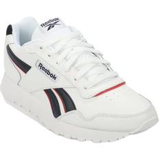 Reebok Adult Trainers Reebok Unisex Adult Glide Suede Trainers - White/Navy