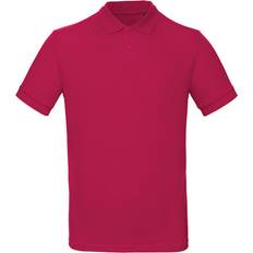 Mens Inspire Polo Shirt - Dark Pink