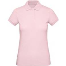 Womens Ladies Inspire Polo Shirt - Bright Pink