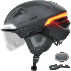 E cykel ABUS Hyp-E Blace Volcano Titan Cykelhjelm