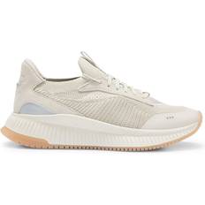 BOSS TTNM EVO Leather Trainers - Beige
